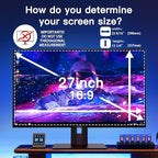 2 Pack Magnetic Hanging Computer Privacy Screen 27 Inch - Image 2