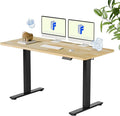 FLEXISPOT EN1 One-Piece Solid Wooden Standing Desk 55 x 24 Inches Height by FlexiSpot