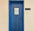 Utility Room Sign, Premium Durable Acrylic Material, Super Strong Adhesive - Image 4
