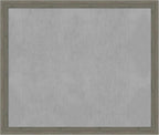 Amanti Art Grey Framed Magnetic Board 45x53 Oversize Vision Board by AmantiArt