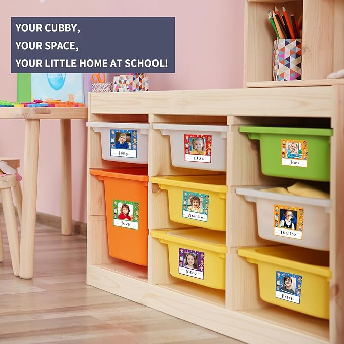 WALENGIF 36 Pcs Kids Photo Nameplates - Image 5