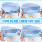 PerKoop 12 Pcs Magazine File Holder Foldable Decorative Cardboard File Folders - Image 4