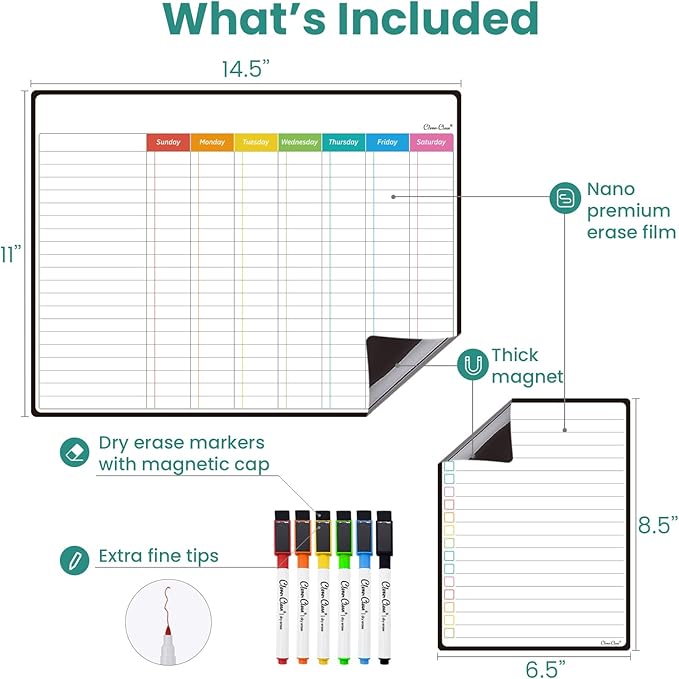 Magnetic Dry Erase Chore Chart - Image 2