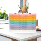 Photo Storage Box 4x6, 18 Inner Photo Case Large Photo Organizer Acid-Free - Image 6