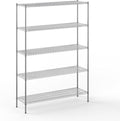 Regal Altair 18" Deep x 60" Wide x 86" Height Wire Shelving Kit | 5-Tier | NSF by Regal+Altair