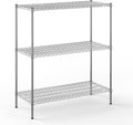 Regal Altair 21" Deep x 48" Wide x 54" Height Wire Shelving Kit | 3-Tier | NSF