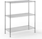 Regal Altair 21" Deep x 48" Wide x 54" Height Wire Shelving Kit | 3-Tier | NSF by Regal+Altair