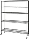 Seville Classics UltraDurable Heavy Duty NSF Solid Steel Wire Rack Storage Unit by SevilleClassics