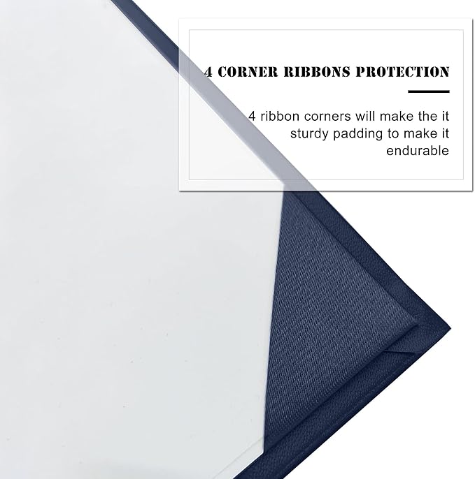 Diploma Cover 8.5” x11” Diploma Holder of Graduation Leatherette Padded - Image 5