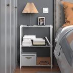 M MZG 450 lbs Wire Storage Shelving 3-Tier Utility Shelving Unit Steel - Image 7