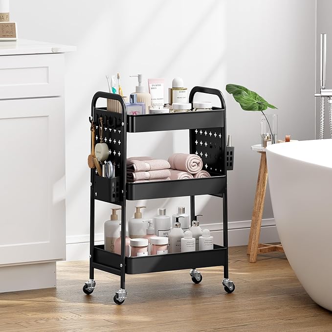 KINGRACK 3 Tier Rolling Cart - Image 7