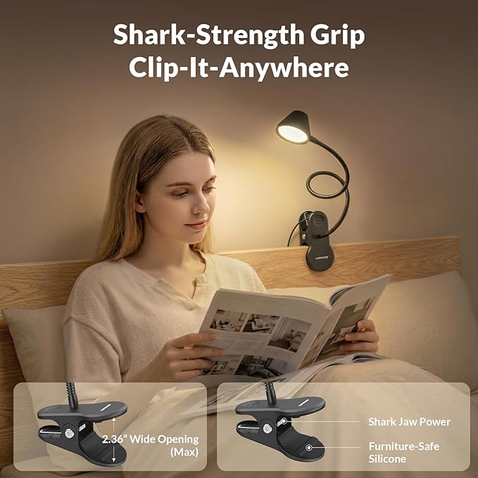 LEPOWER Clip on Light, Reading Lights - Image 3