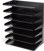 Huron Desktop Horizontal 7-Slot Legal File Binder Organizer Storage Letter Tray - Image 4