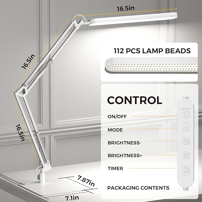 SKYLEO LED Desk Lamp with Slim Base - Image 3