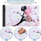 iCasso Extended Gaming Mouse Pad, Large 3mm Non-Slip Rubber Base Mousepad - Image 3