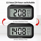 KESHIDE Travel Digital Alarm Clock, Battery Operated - Image 5