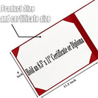 Happy Secret Diploma Cover 8.5"x 11" Diploma Holder Graduation Certificate - Image 2