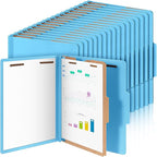Skyygemm 72 Pcs Classification Folders Letter Size, 1 Divider Pressboard File by Skyygemm