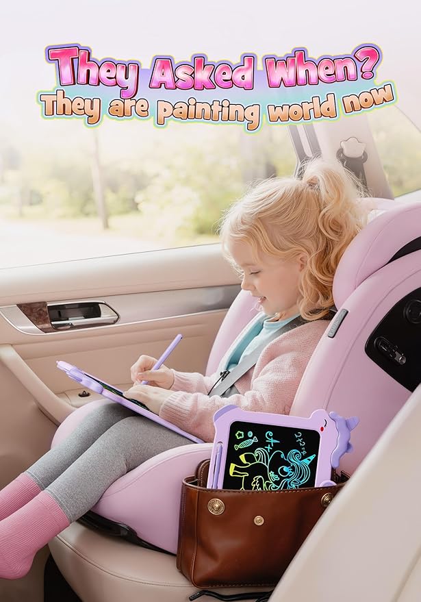 Kikapabi LCD Writing Tablet for Kids, Unicorn Toys Gifts for 3 4 5 6 7 Year Old - Image 7