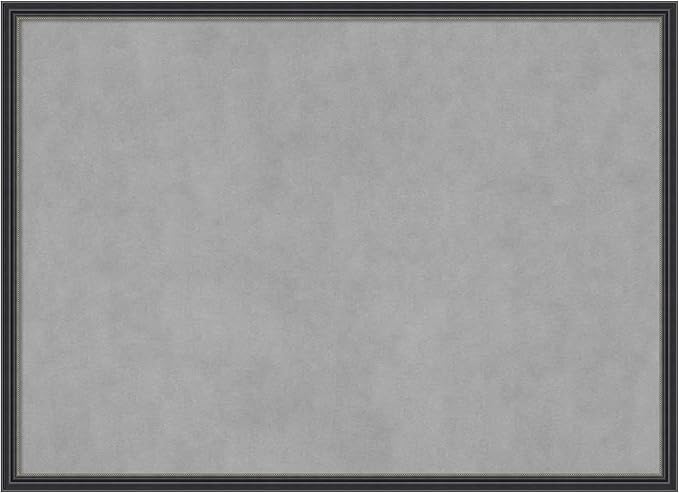 Amanti Art Black Framed Magnetic Board 21x29 Medium Vision Board by AmantiArt