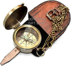 ''Trust in The Lord'' Proverb3:5-6 Special Bibal Quote Scriptue Engraved Compass - Image 3