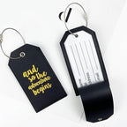 Portable Leather Travel Labels - Image 4