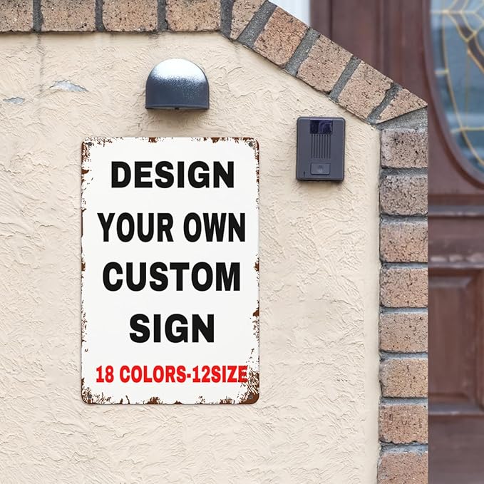 Custom Metal Personalized Signs - Image 2