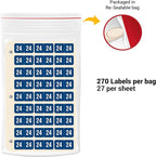 2024 Year Stickers, Doctor Stuff 2024 Chart Stickers, Ringbook Sheets, Reynolds - Image 3