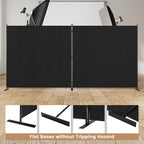 C-Hopetree 2 Panels Room Divider, 6 Ft Tall Indoor Folding Privacy Screen - Image 5