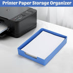 AZFUNN Letter-Size Tray Desk Letter Tray Paper Tray, Sturdy Heavy-Duty Plastic - Image 3