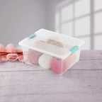 Sterilite 12-Pack Clip Box, Stackable Clear Plastic Bins - Image 5