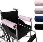 SPRING SEAON Wheelchair Armrest Covers 2 Pack Soft Memory Foam Wheelchair by SPRINGSEAON