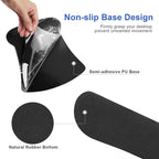 Keyboard Wrist Rest and Mouse Wrist Rest Pad Set, Made of Memory Foam with Non Slip Rubber Base Ergonomic Gel Wrist Rest for Computer Keyboard Gaming Office Working, with Beach Sand Coaster