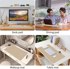 Bloss Beige Desk Mat 23.6" x 13.8", Desk Matt - Image 3