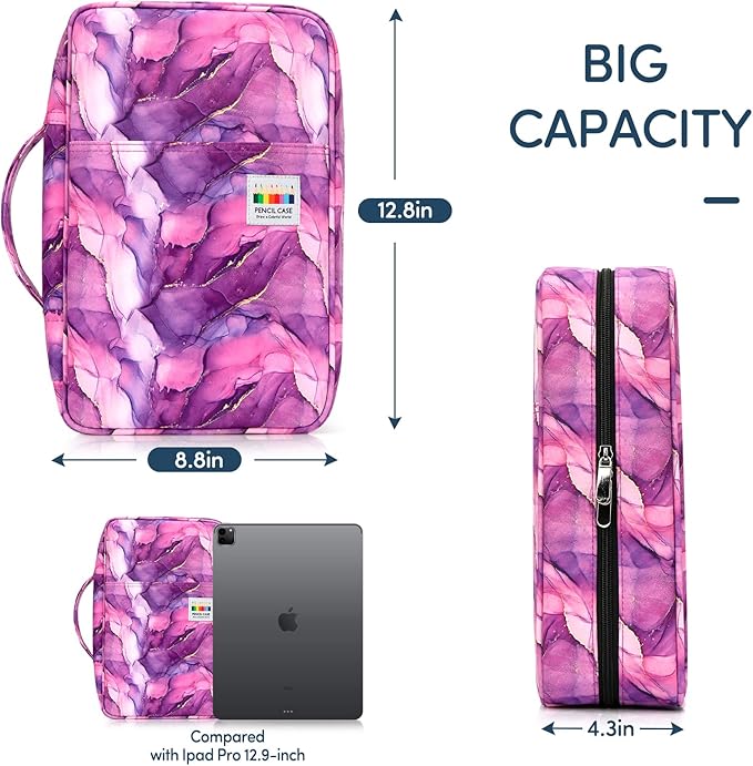 YOUSHARES 300 Slots Colored Pencil Bag - Image 7