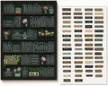 Bible Reading Tracker Bible Labels Bible Study Stickers Bible Study Supplies Unique Gifts for Bible Readers Beginning the Journey of Deeper Reading in the Bible (Macaron Bookshelf)