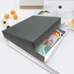 Lineco Museum Archival Storage Box, 17.75x22.75x3 in. Drop Front Design. - Image 3
