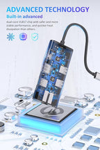 UtechSmart USB C Hub, USB C Ethernet Multiport Adapter, 6 In 1 USB C to HDMI - Image 9