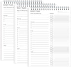 3 Pcs 24 Hour Daily Planner by KAICNPAPER