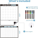 Magnetic Dry Erase Monthly Calendar Set - Image 2