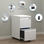 HOMOFFICE 2 Drawer File Cabinet - Image 7