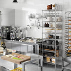 Regal Altair 21" Deep x 24" Wide x 86" Height Wire Shelving Kit | 10-Tier | NSF - Image 7