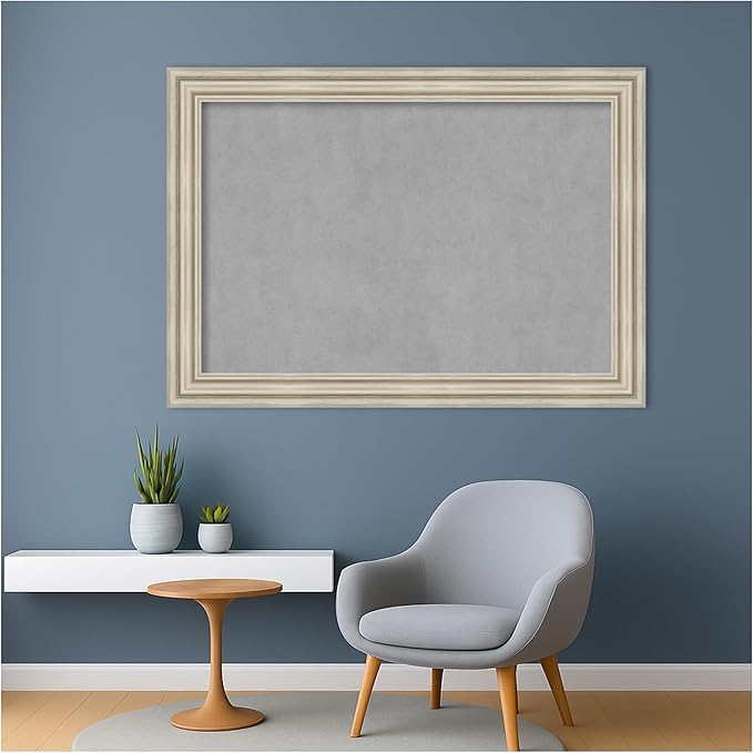 Amanti Art Silver Framed Magnetic Board 30x42 Large Vision Board - Image 5