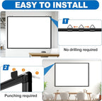 H-Qprobd Large Magnetic White Board Dry Erase Whiteboard - Image 4
