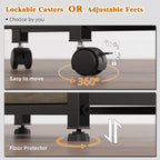 GYIIYUO 2 Drawer File Cabinet - Image 7