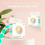 1 Inch Round Color Coding Labels, 1000 Dots Per Roll Aqua Color Coded Dot - Image 3