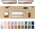 YSAGi Leather Desk Protector, Office Mat, Large Mouse Mat, Non-Slip PU Leather by YSAGi
