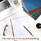 Maitys 6 Pcs Legal Pad Steno Spiral Notebook 8.5" x 11" Top Bound Spiral Pads - Image 5