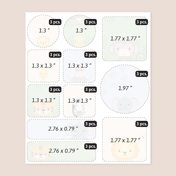 Large Name Labels for Kids - Image 5
