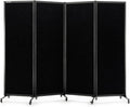 Upgrade Version Room Partition and Divider, Freestanding Rolling Dividers by StrongBird
